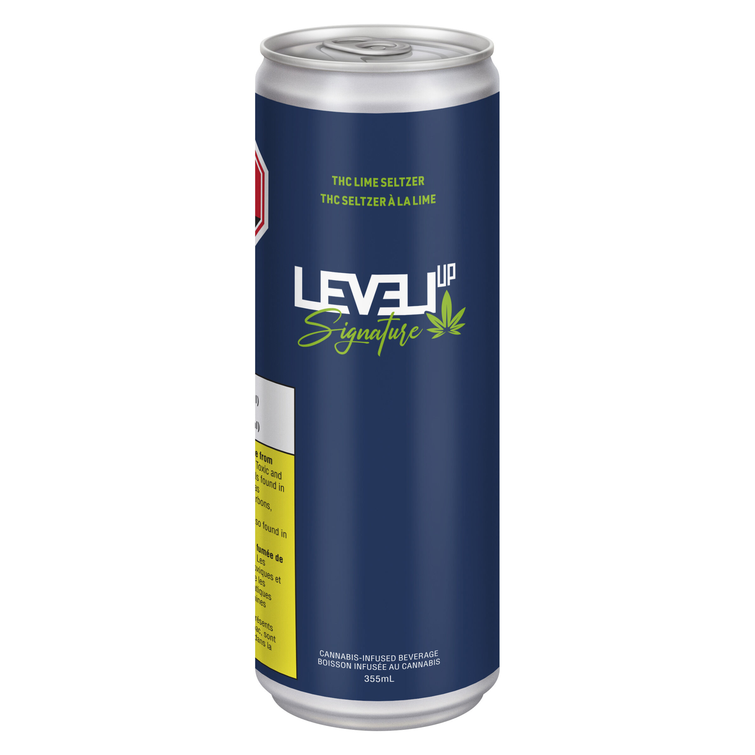 Level Up - THC Lime Seltzer - Hybrid - 355ml