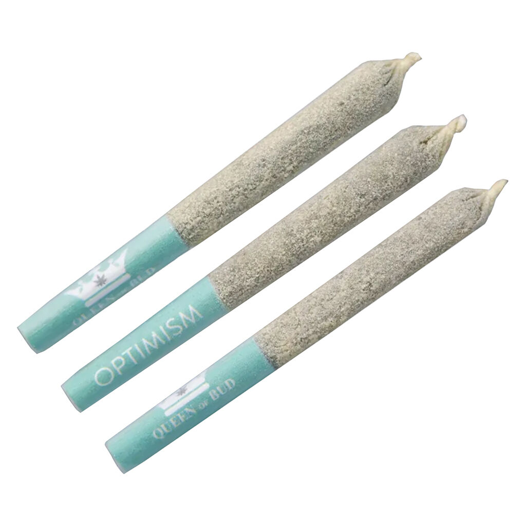 Queen of Bud - Princess Cut Aventurine Infused Pre-Roll - Hybrid - 3x0.5g