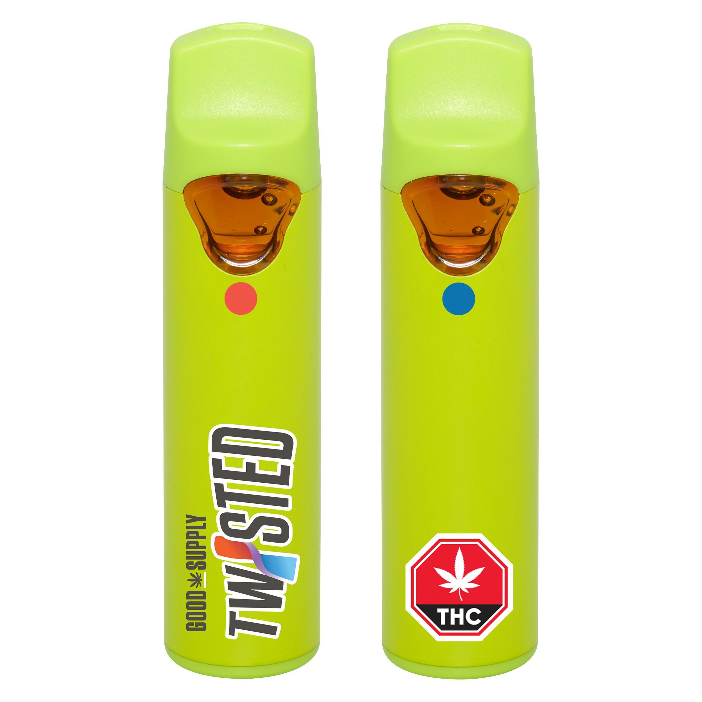 Good Supply - Twisted All-in-One Vape - Purple Monkey x Frozen Watermelon - Hybrid - 1.2g
