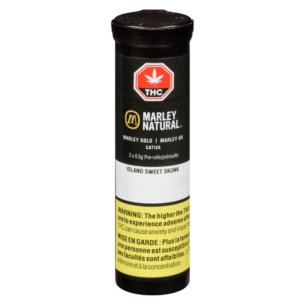 Marley Natural - Marley Gold Pre-Roll Sativa - 3x0.5g
