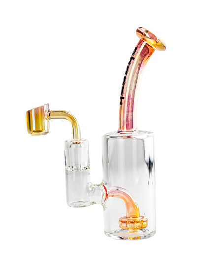 Cheech Glass - 7" Fumed Rig w/UFO Perc