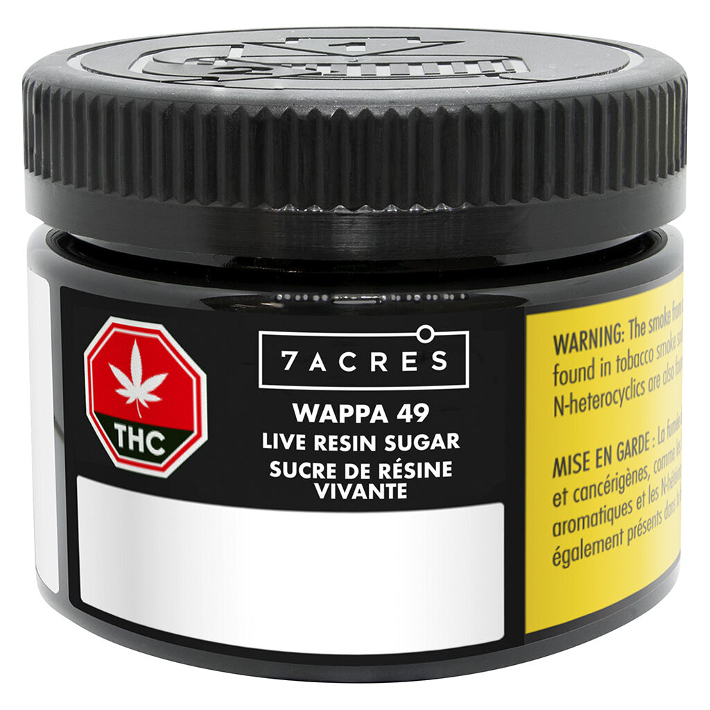 7Acres - Wappa 49 Live Resin Sugar - Hybrid - 1g