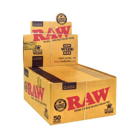 Raw Kingsize Wide Papers
