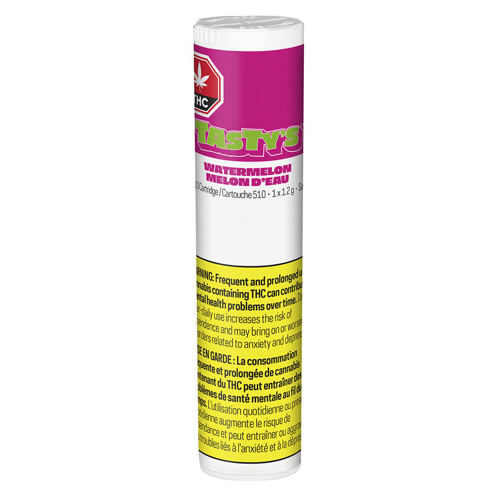 Tasty's - Watermelon 510 Thread Cartridge - Sativa - 1.2g