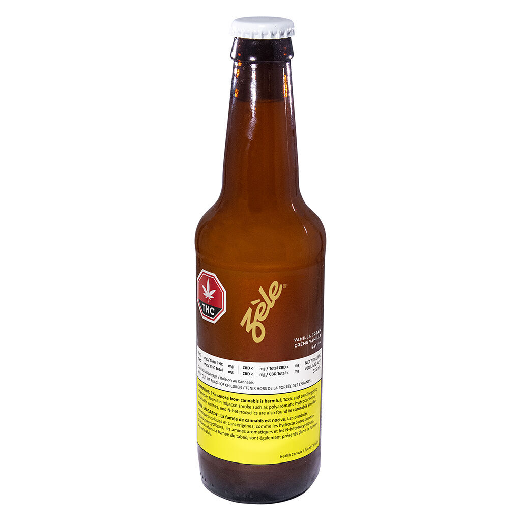 Zele - Vanilla Cream Sativa Craft Beverage - 355ml