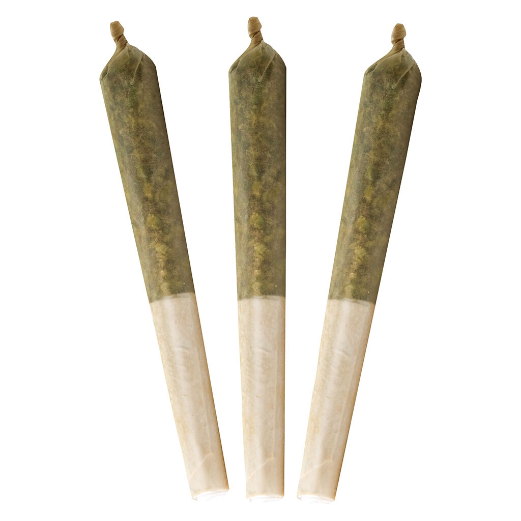 GREAZY - Hash Oil Infused Pre-Roll - Hybrid - 3x0.5g