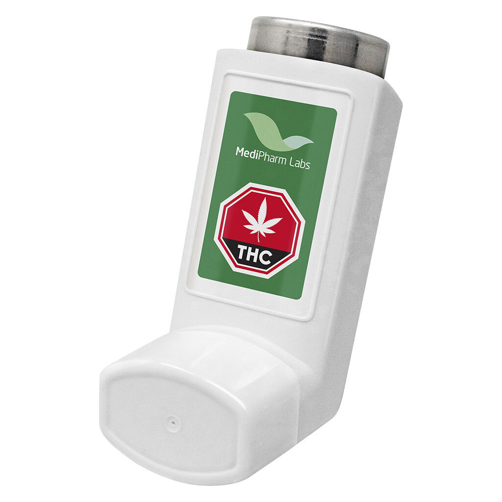 MediPharm Labs - Shake & Puff Rapid CBG:CBD Inhaler 5:10 - Sativa - 7.3g