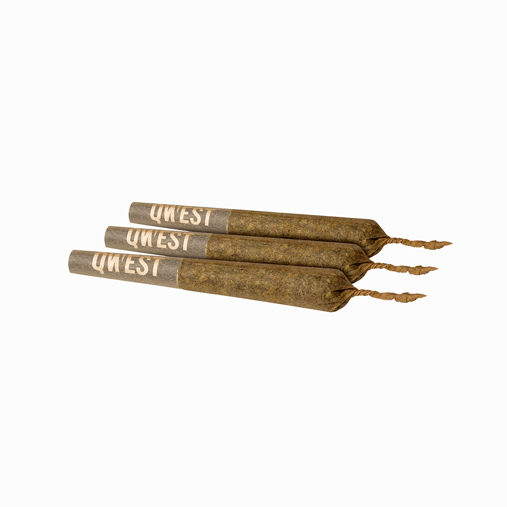 Qwest - Orange Push Pop Live Resin Infused Pre-Roll - Indica - 3x0.5g