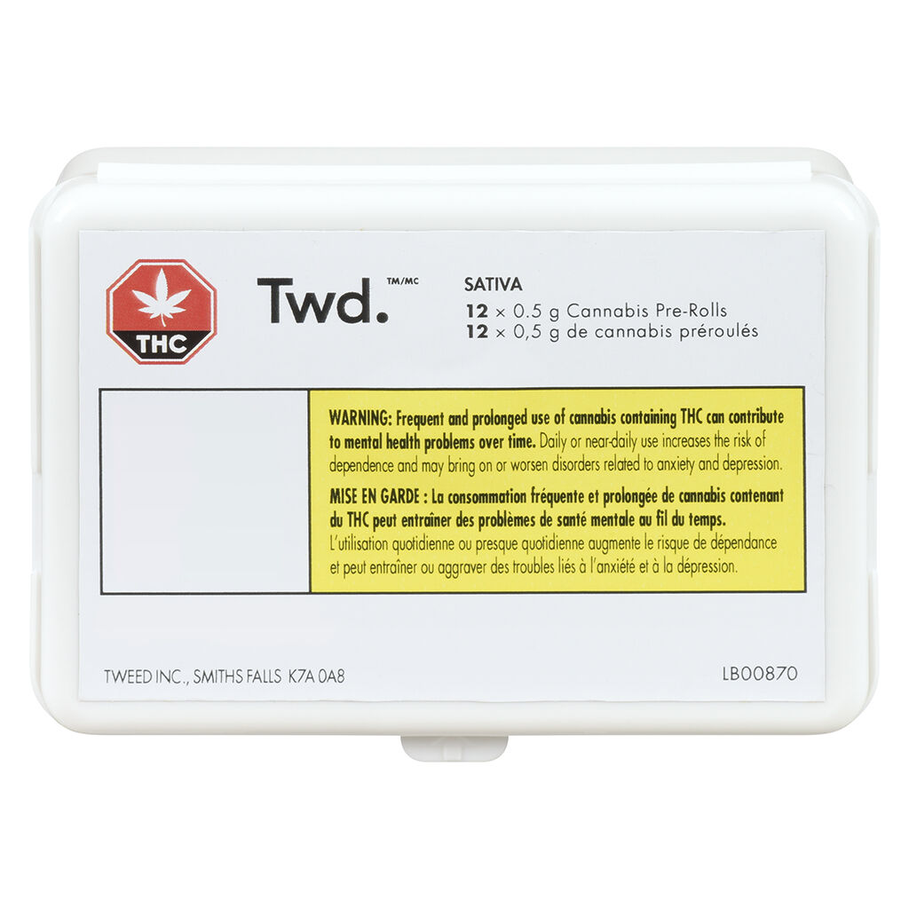 Twd. - Twd. Sativa Pre-Roll Sativa - 12x0.5g