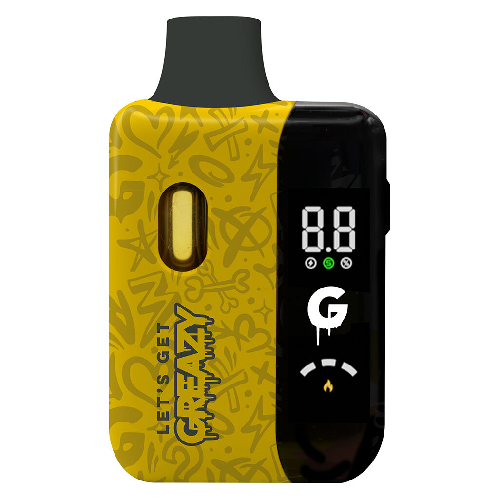 Greazy - Golden Pineapple Live Resin & Liquid Diamonds All-in-One - Hybrid - 1g