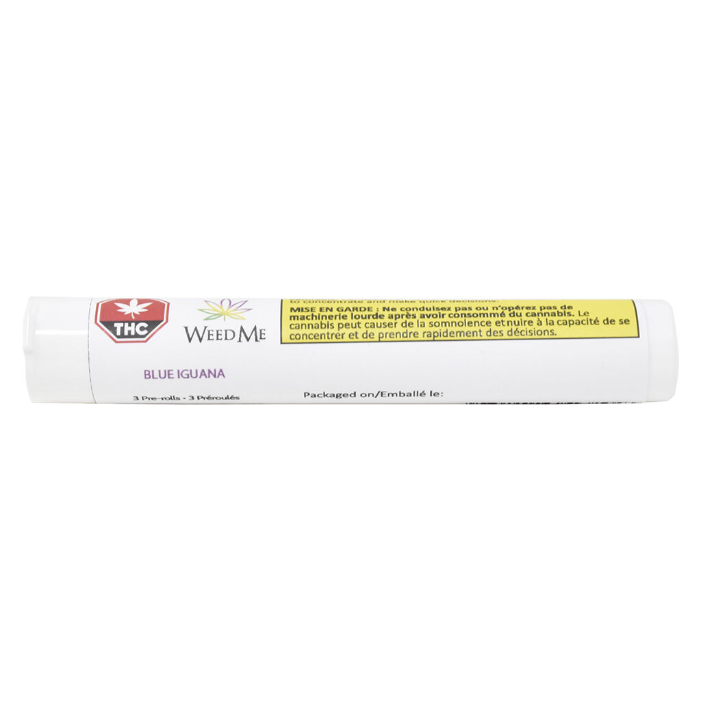 Weed Me - Blue Iguana - Pre Roll - 3x0.5g
