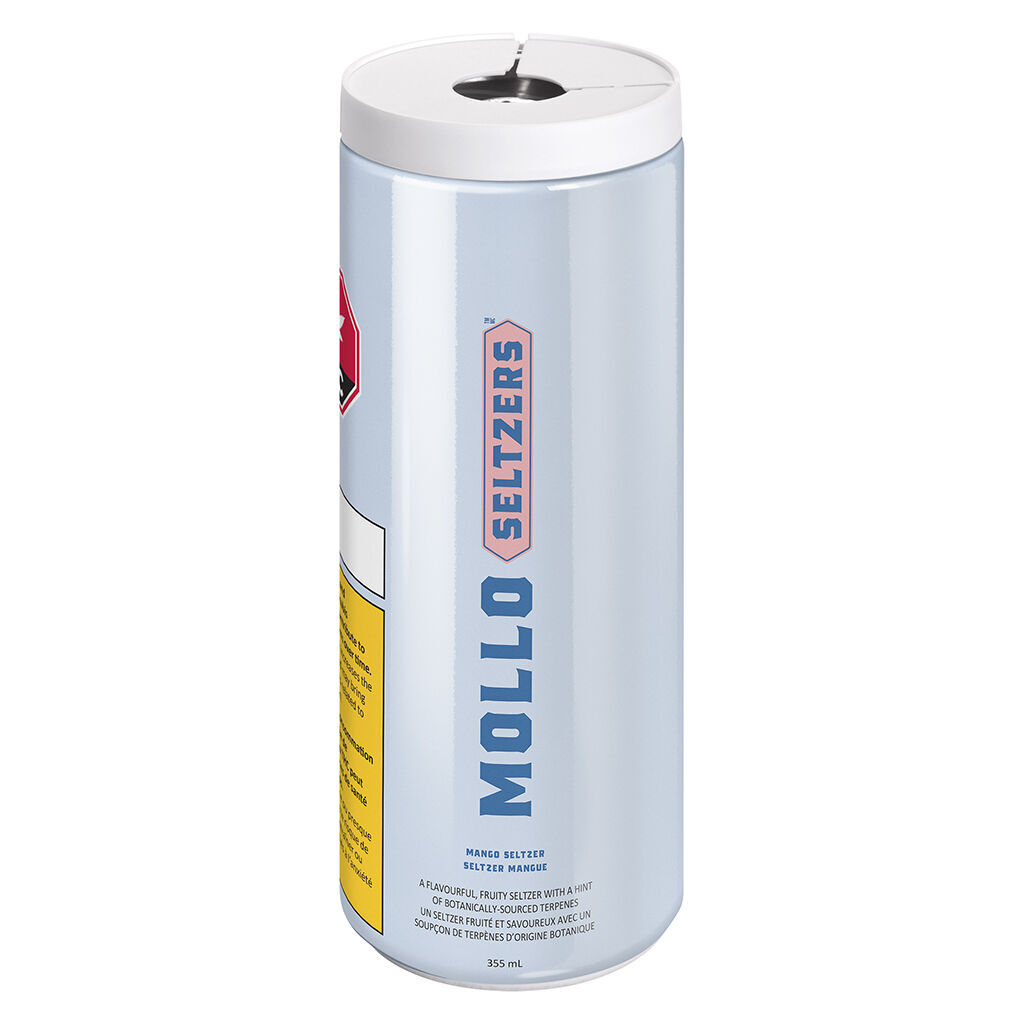 Mollo - Mango Seltzer - Hybrid - 355ml