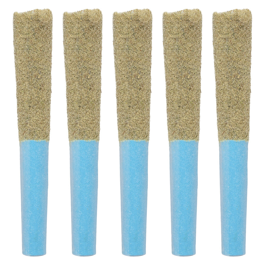 High Stick - Blue Line Razz Infused Pre-Roll - Indica - 5x0.5g
