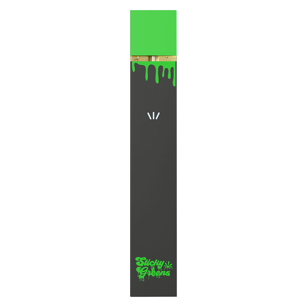 Sticky Greens - PUFFS - Blue Swirl All In One Vape - Hybrid - 0.95g