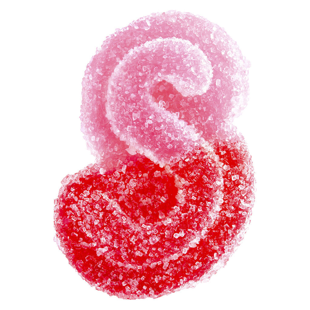 SOURZ by Spinach - 1pk Fully Blasted Strawberry Watermelon 1:1 CBG THC Gummy - Sativa