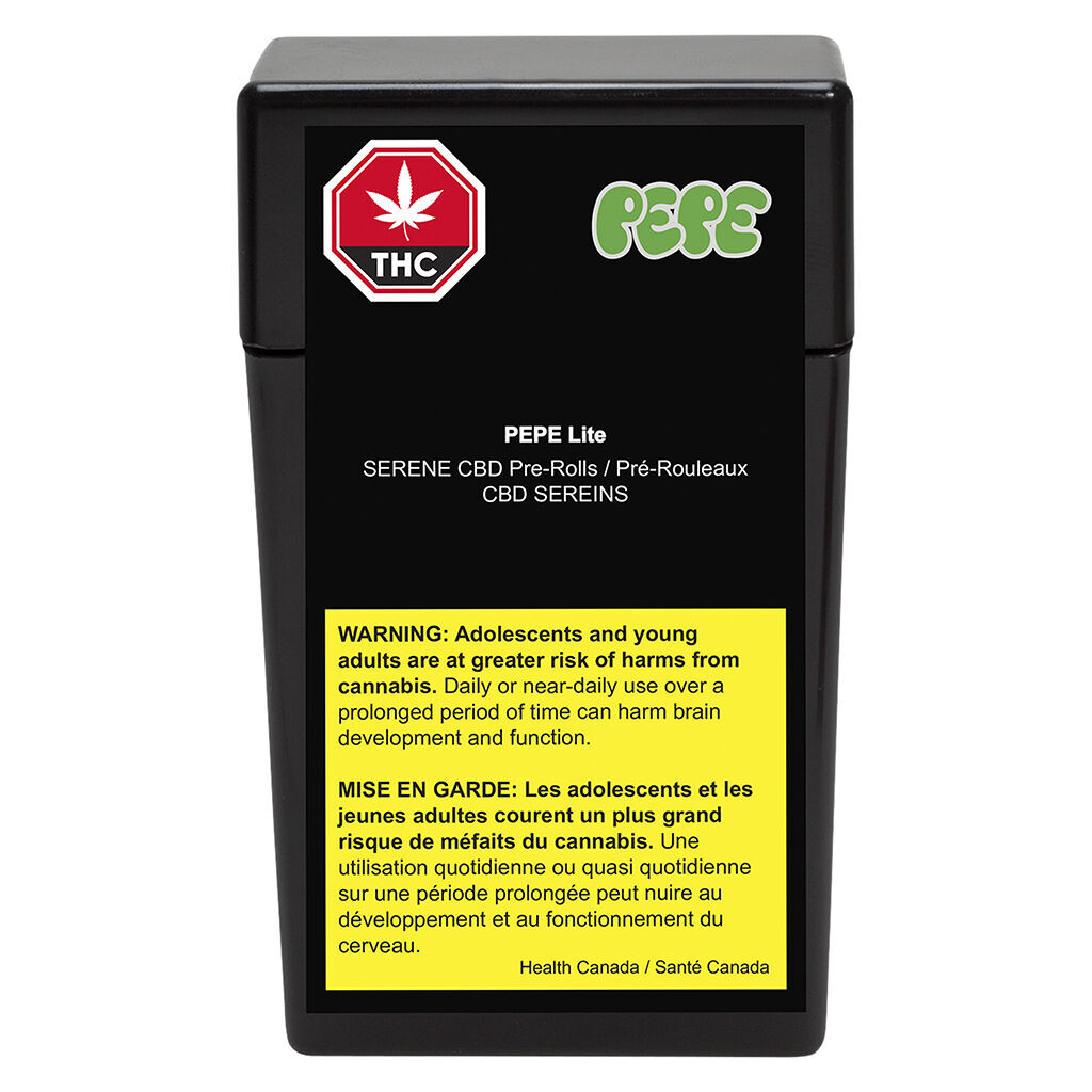 Pepe Lite - Serene CBD Pre-Roll - Blend - 10x0.5g