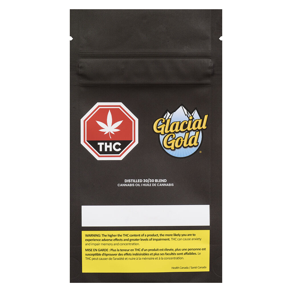 Glacial Gold - Distilled 30:30 Oil - Blend - 30ml