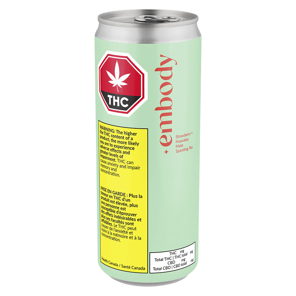 embody - Strawberry + Huacatay - Hybrid - 355ml