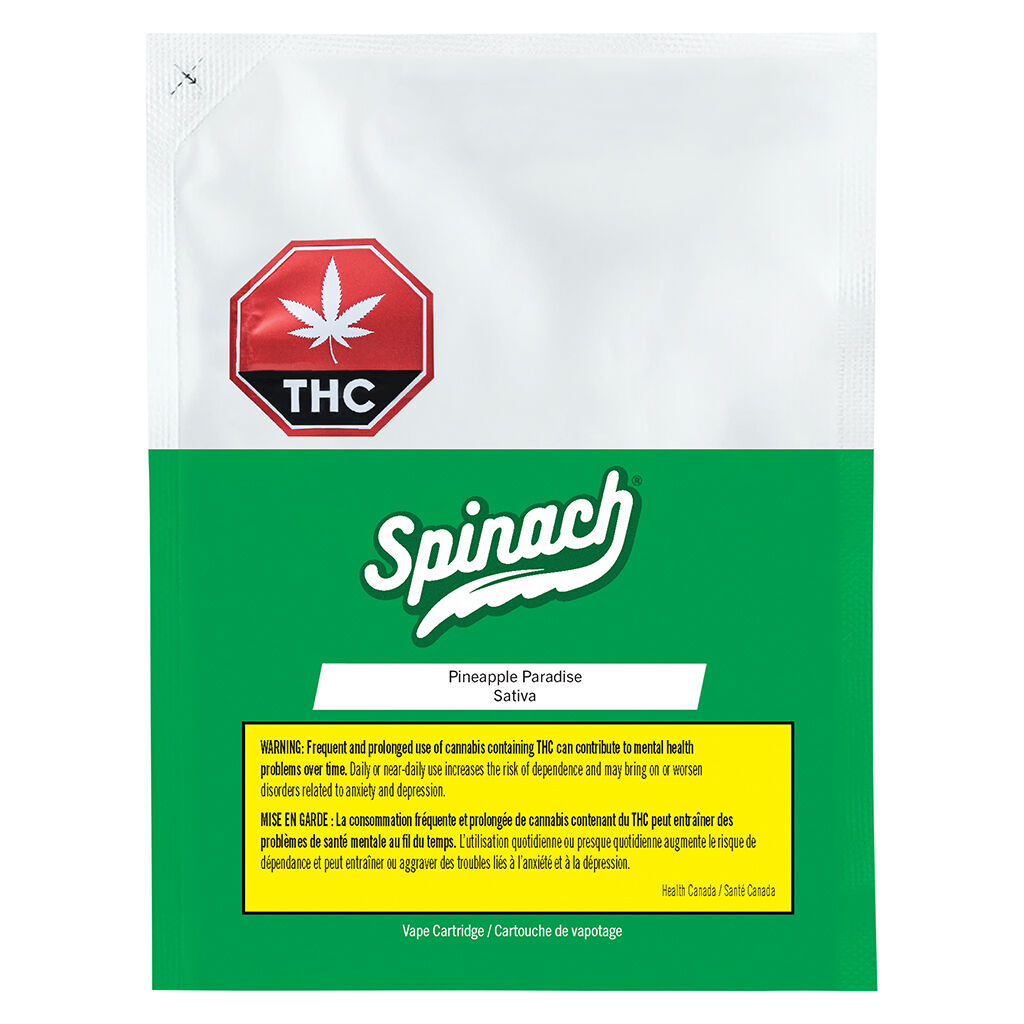 Spinach - Pineapple Paradise 510 Thread Cartridge - 1g