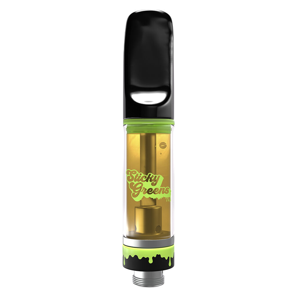 Sticky Greens - Neon Dragon Liquid Diamonds 97+ Vape 510 Thread Cartridge - Sativa - 0.95g