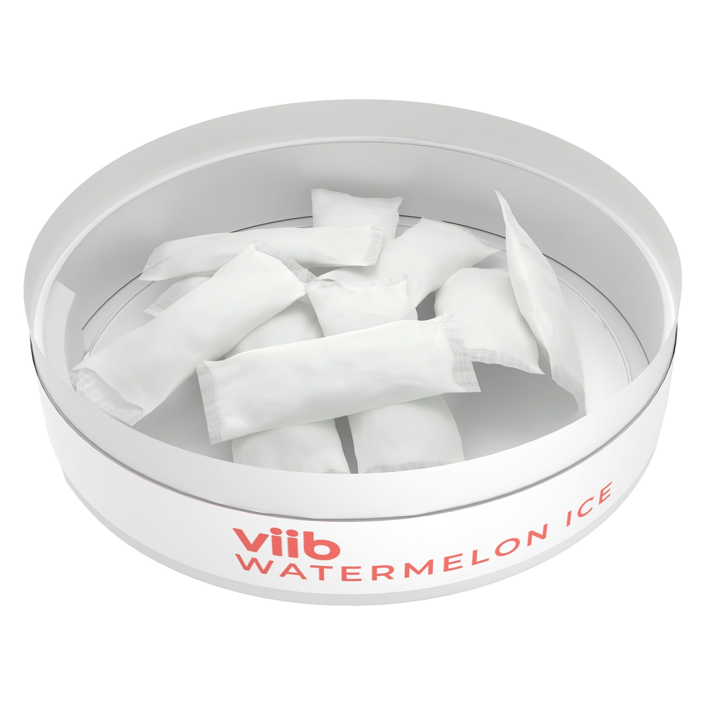 Viib - Watermelon Ice 4:1 THC:CBG Oral Pouches - Hybrid - 10 caps