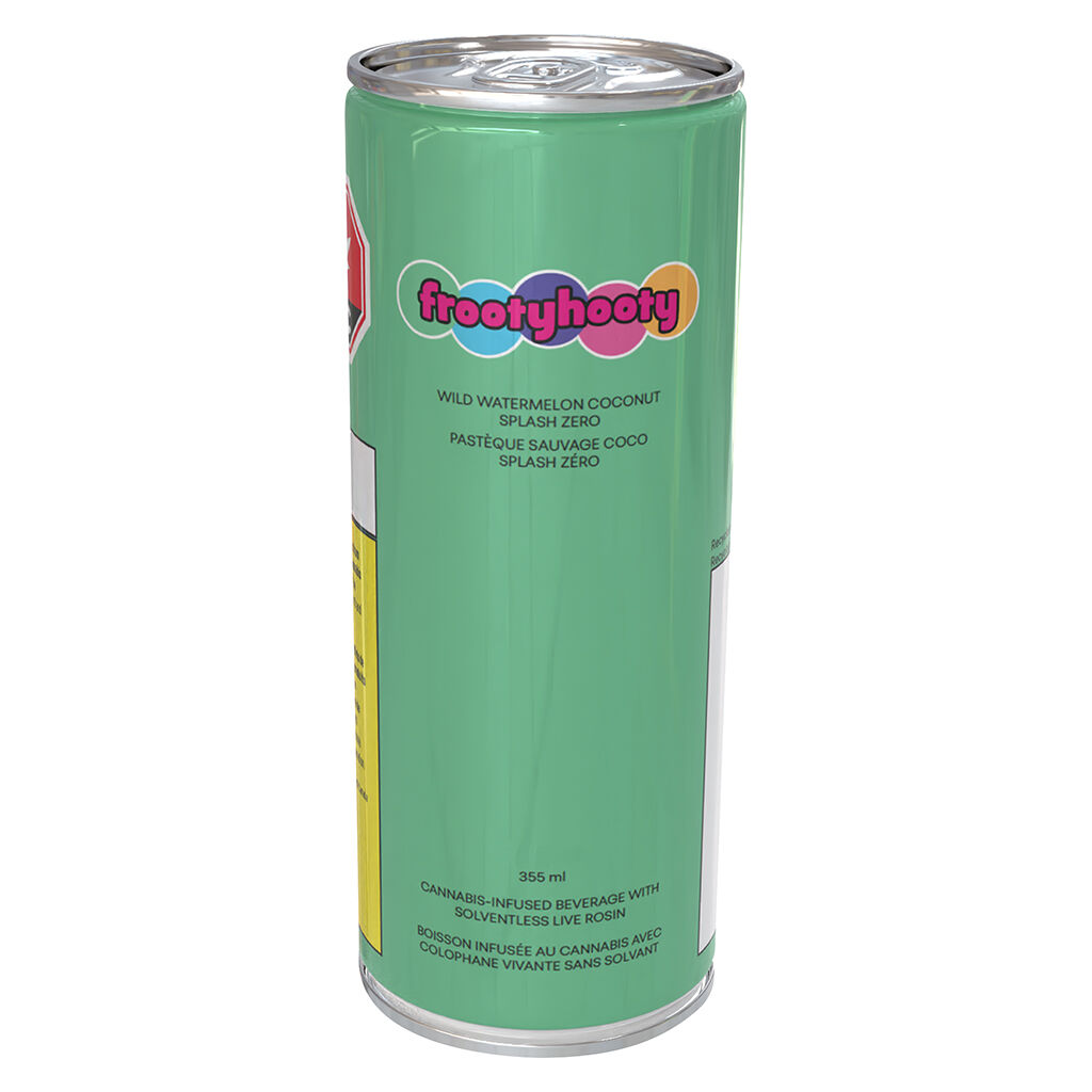 frootyhooty - Wild Watermelon Coconut Splash Zero - Hybrid - 355ml