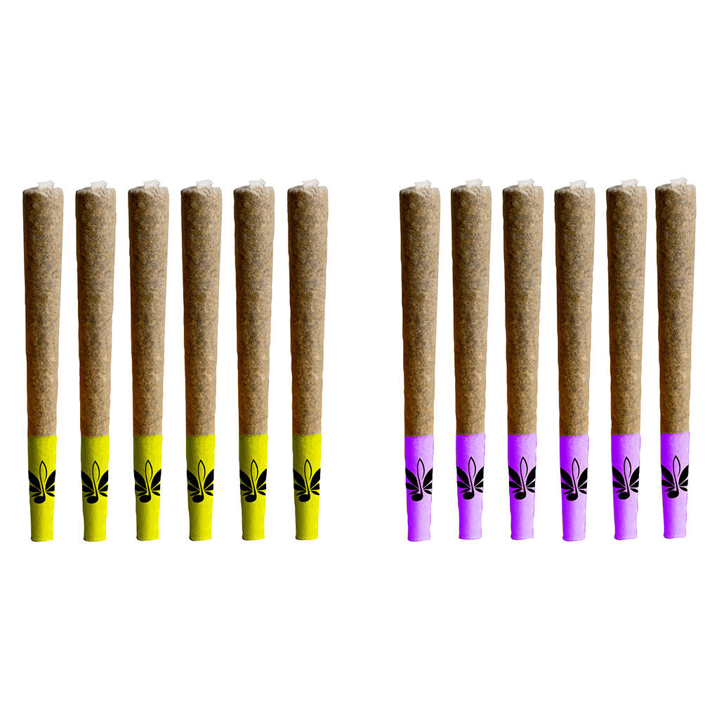 High Note - Day & Night Mixed Pack of Js Pre-Roll - Hybrid - 12x0.6g