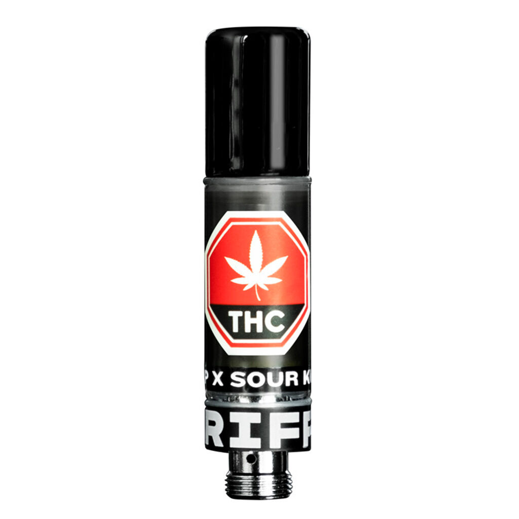 RIFF - Grand Daddy Purps x Sour Kush 510 Thread Cartridge Indica - 0.5g