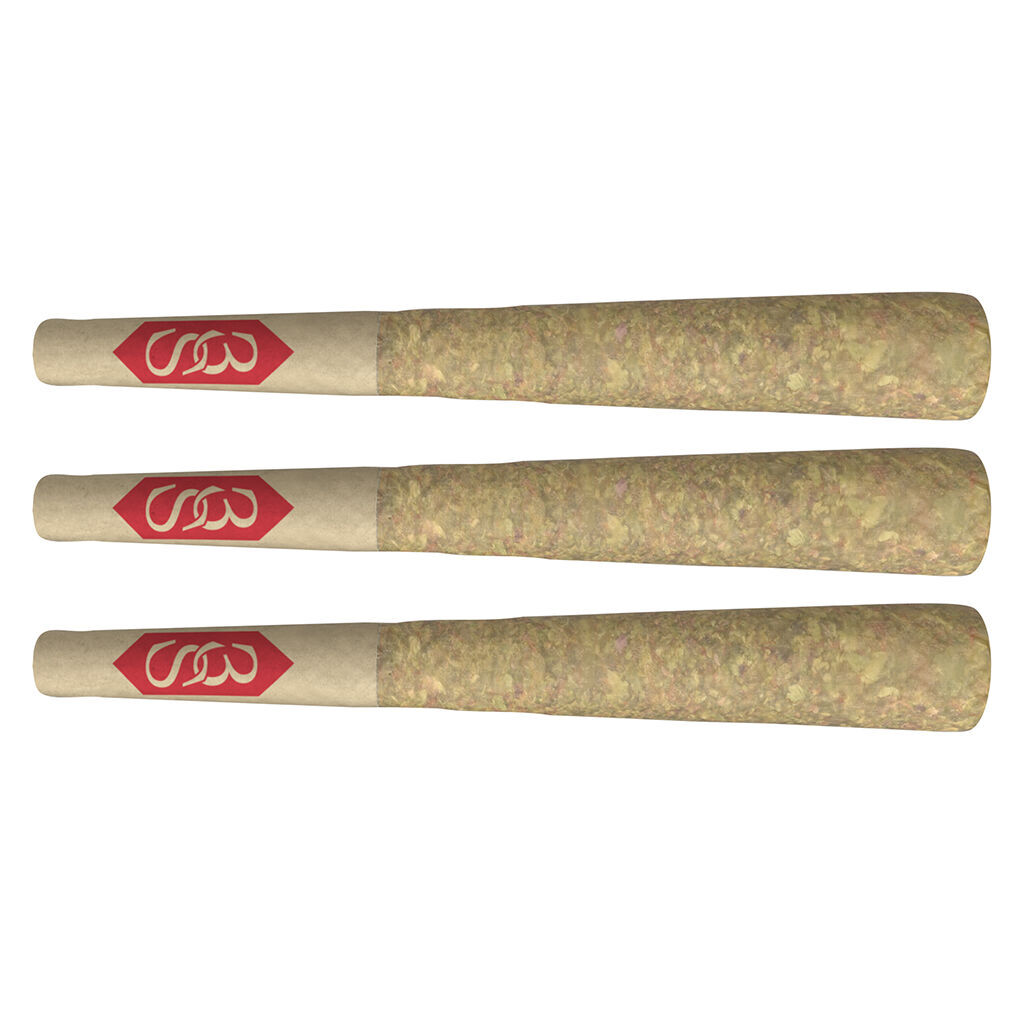 3Saints - Crumbled Lime Pre-Roll - Sativa - 3x0.5g