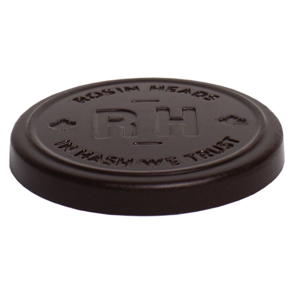 Rosin Heads - Hash Rosin Coin - Dark Chocolate - Hybrid - 1 Pack