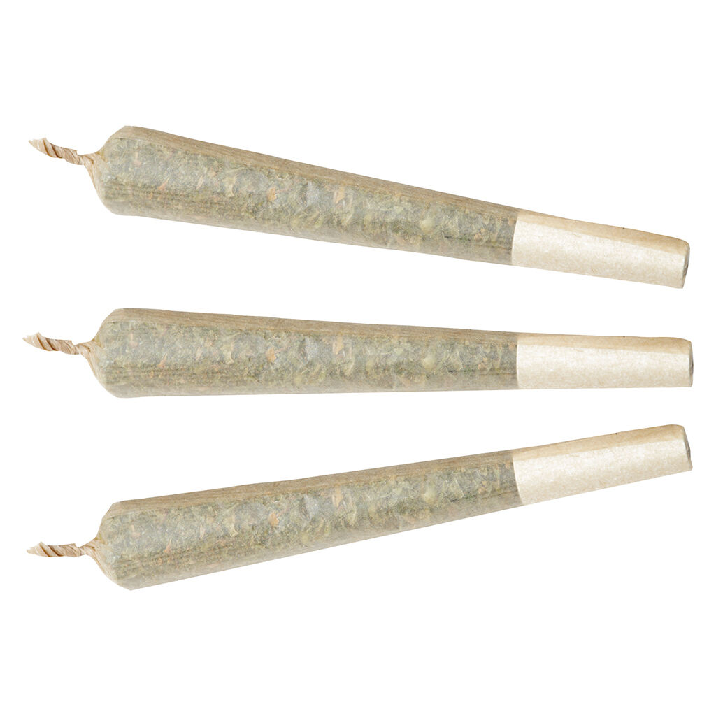 Happy & Stoned - SLUMPZ Disty+Diamond Infused Pre-Roll - Indica - 3x0.5g