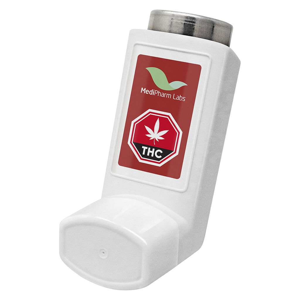 MediPharm Labs - Shake & Puff THC 1000 MAX Inhaler - Indica - 7.3g
