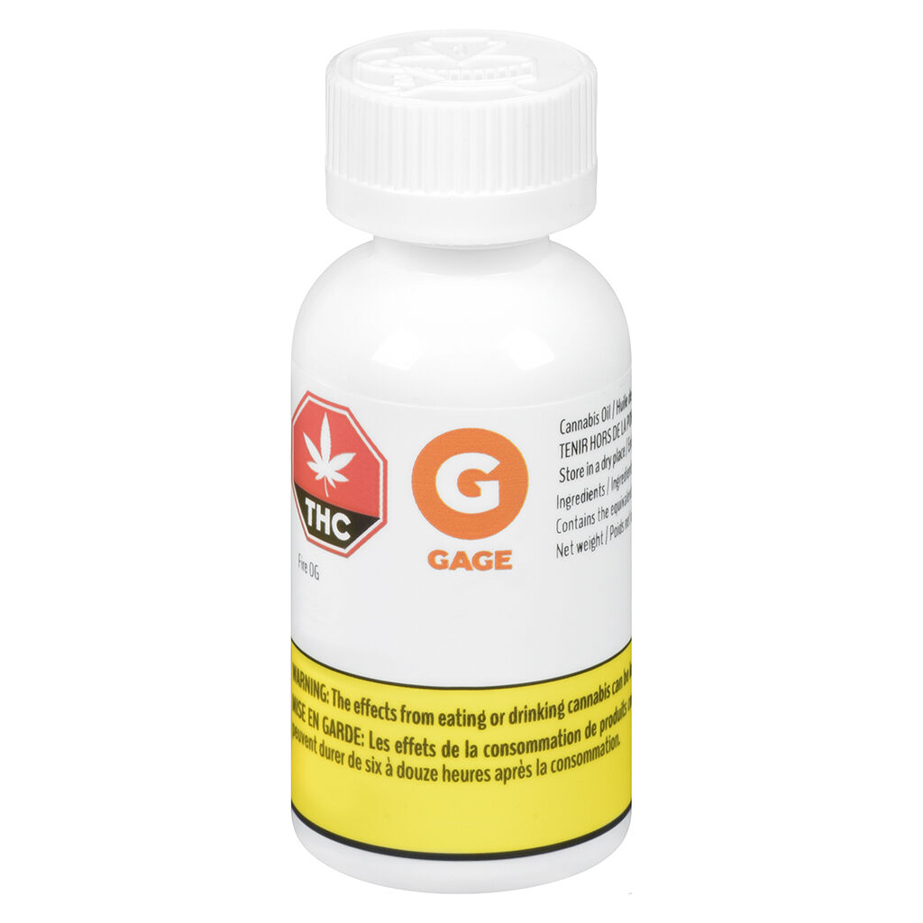 Gage - Fire OG Oil Indica - 30ml
