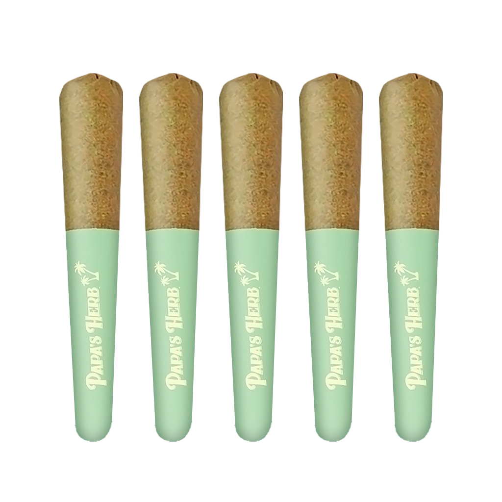 Papa's Herb - Sativa Jack Herer Infused Pre-Roll - 5x0.5g