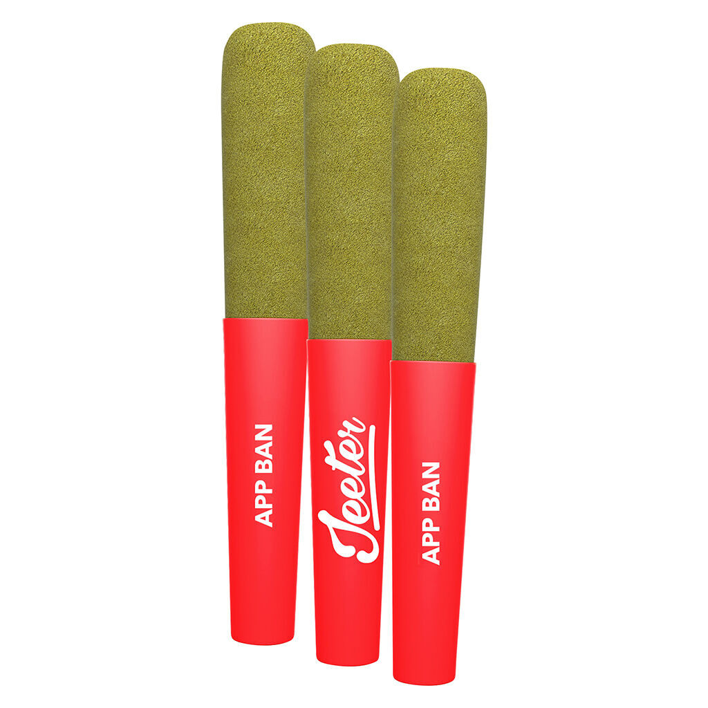 Jeeter - Baby Jeeter Apples and Bananas Infused Pre-Roll - Hybrid - 3x0.5g