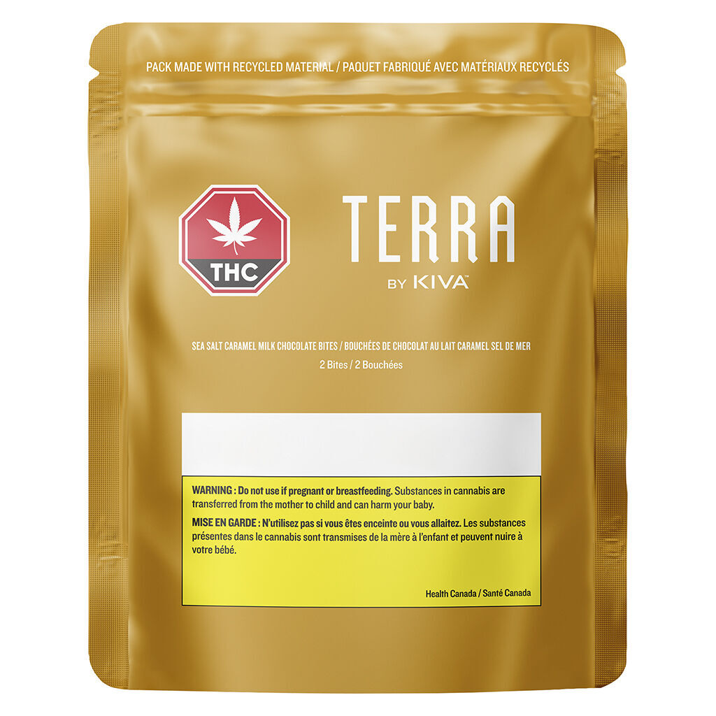 Terra - Sea Salt Caramel Milk Chocolate Bites - Blend - 2 Pack