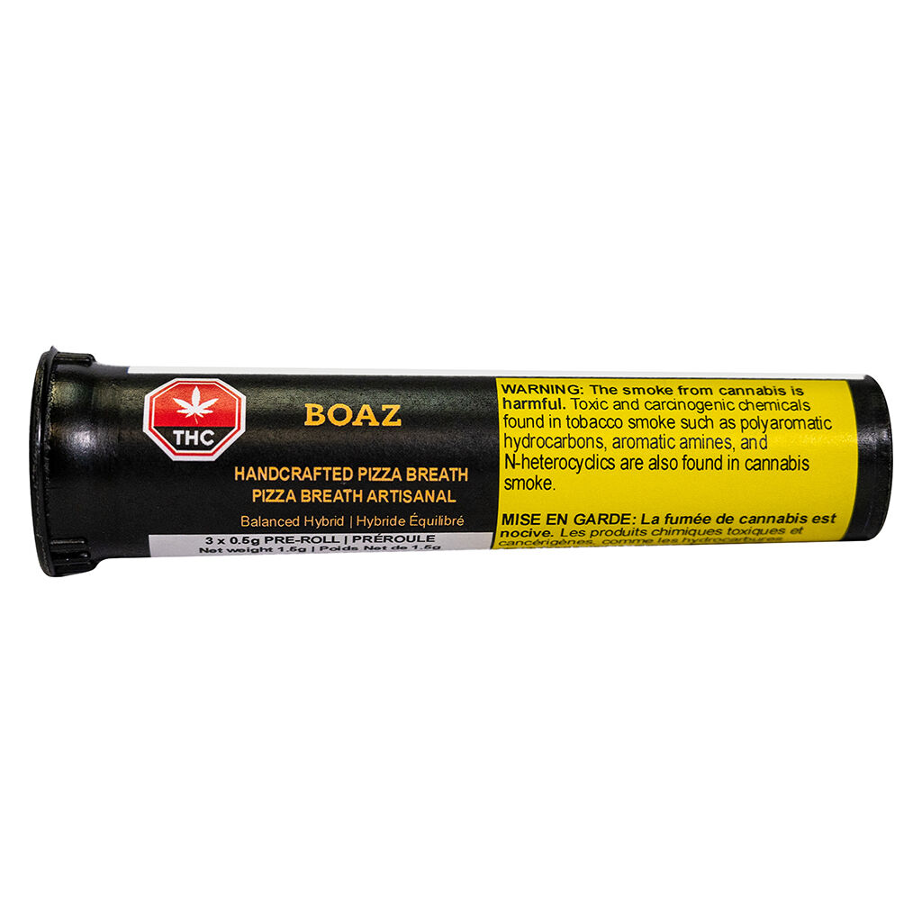 Boaz - Pizza Breath Pre-Rolls - Hybrid - 3x0.5g