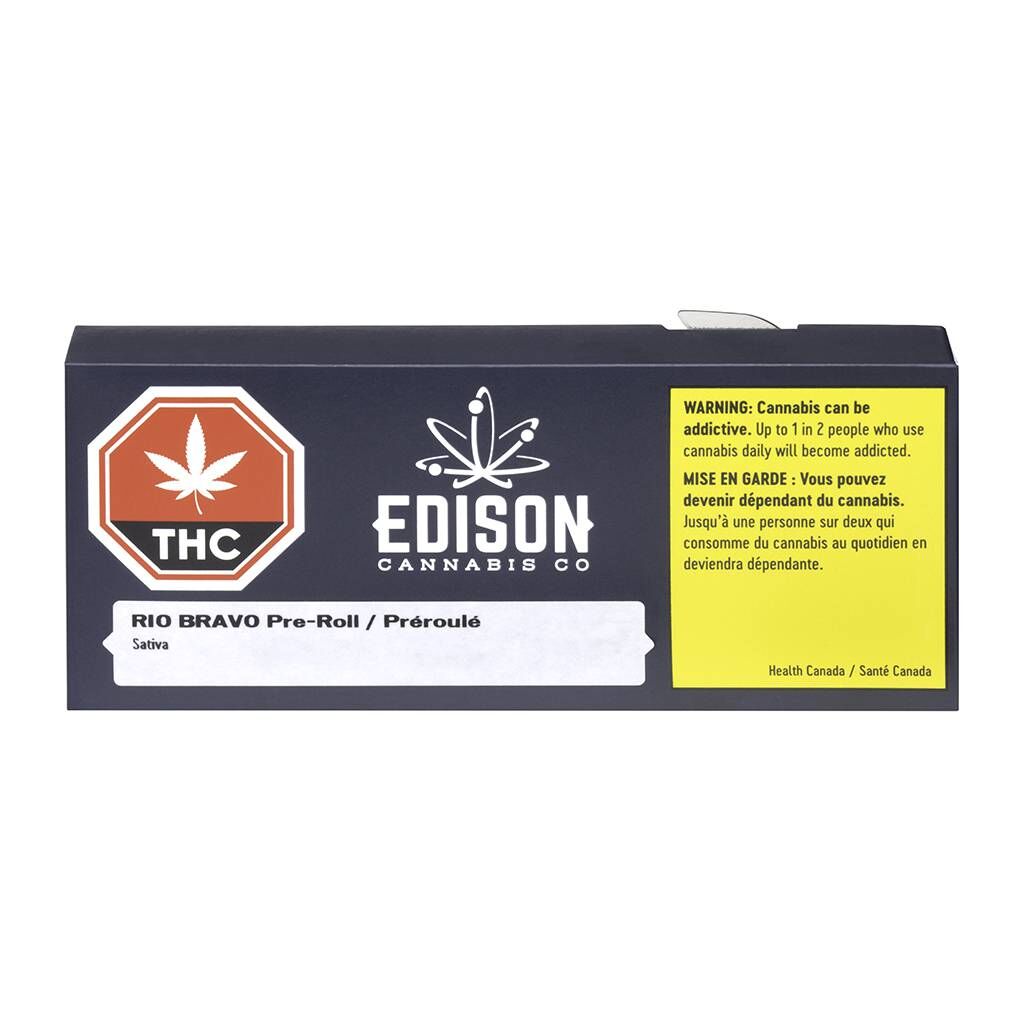 Edison Cannabis Co - Rio Bravo Pre-Roll Sativa - 1x0.5g