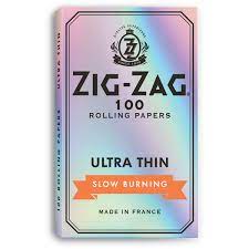Zig Zag - Rolling Papers - 1in Size Ultra Thin Slow Burning