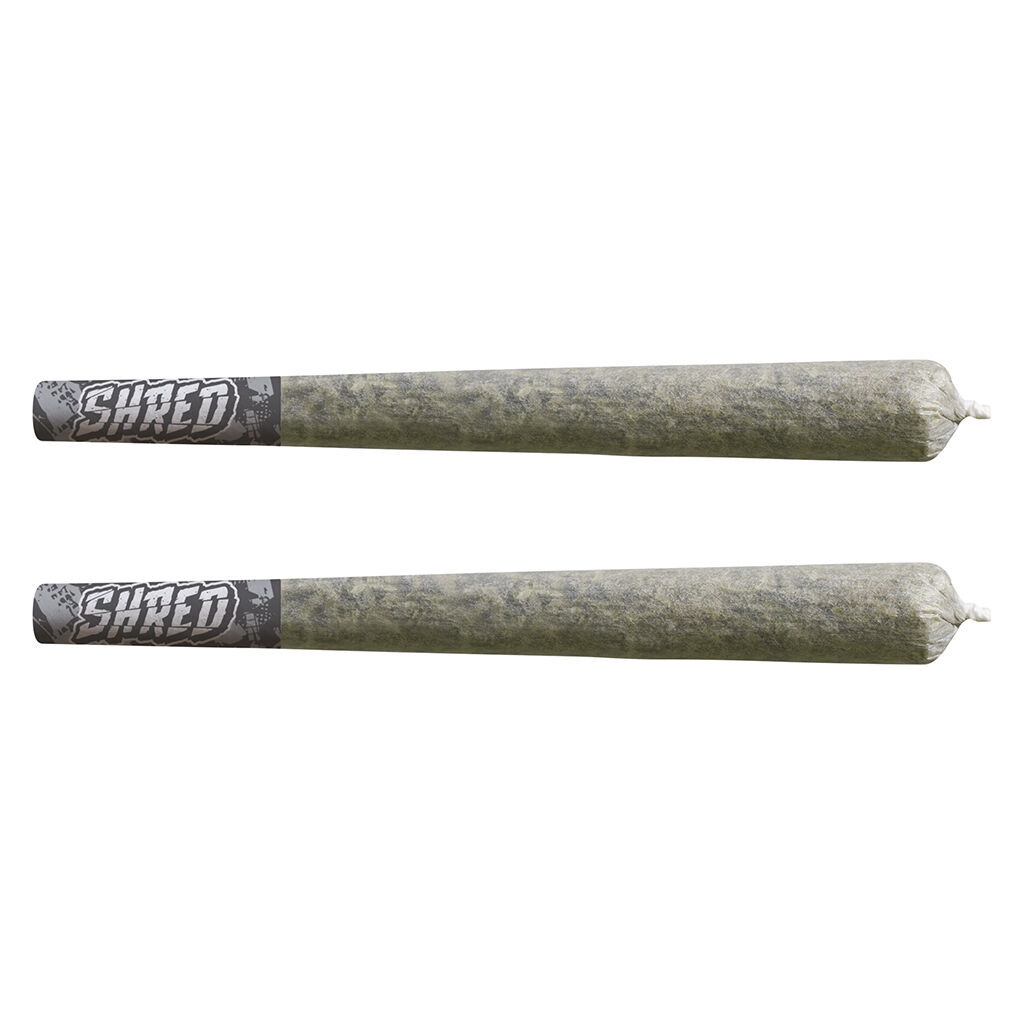 SHRED - Rocky Mountain Haze Bats Pre-Roll - Indica - 2x1g