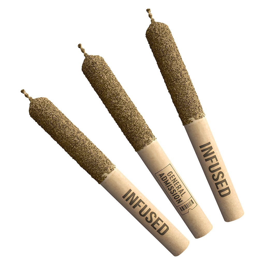 General Admission - Strazzleberry Diamond Infused Pre-Roll - Indica - 3x0.5g