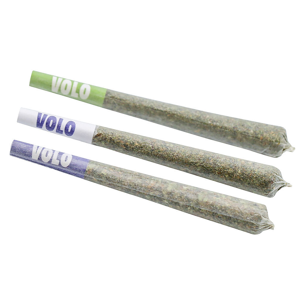 VOLO - Cap Pac Pre-Roll - Indica - 3x1g