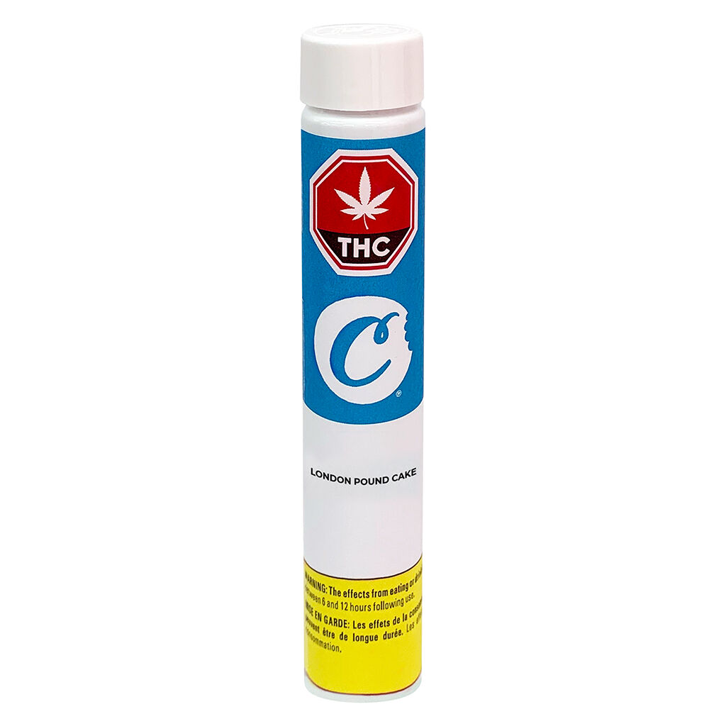 Cookies - London Pound Cake Pre-Rolls - Hybrid - 1x1g