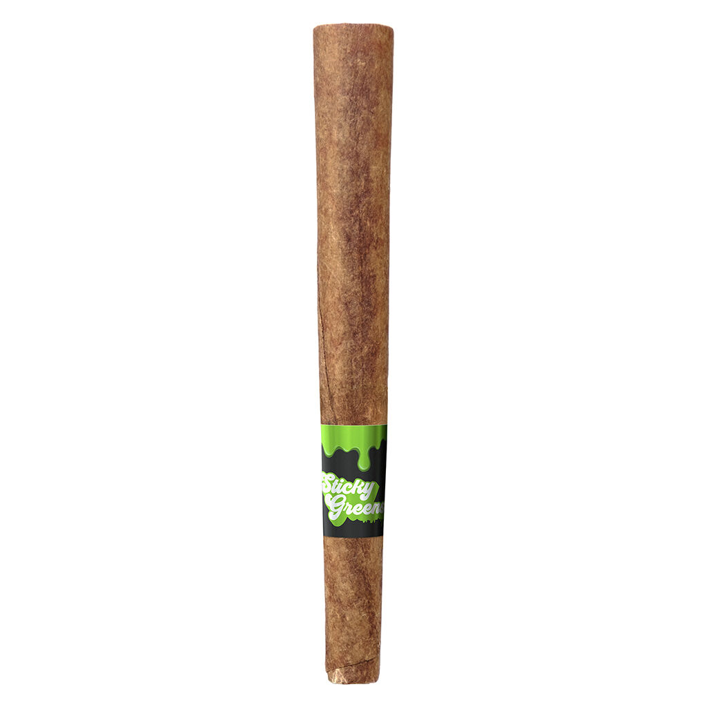 Sticky Greens - Smashed Orange Diamond Infused Blunt - Indica - 1x1g