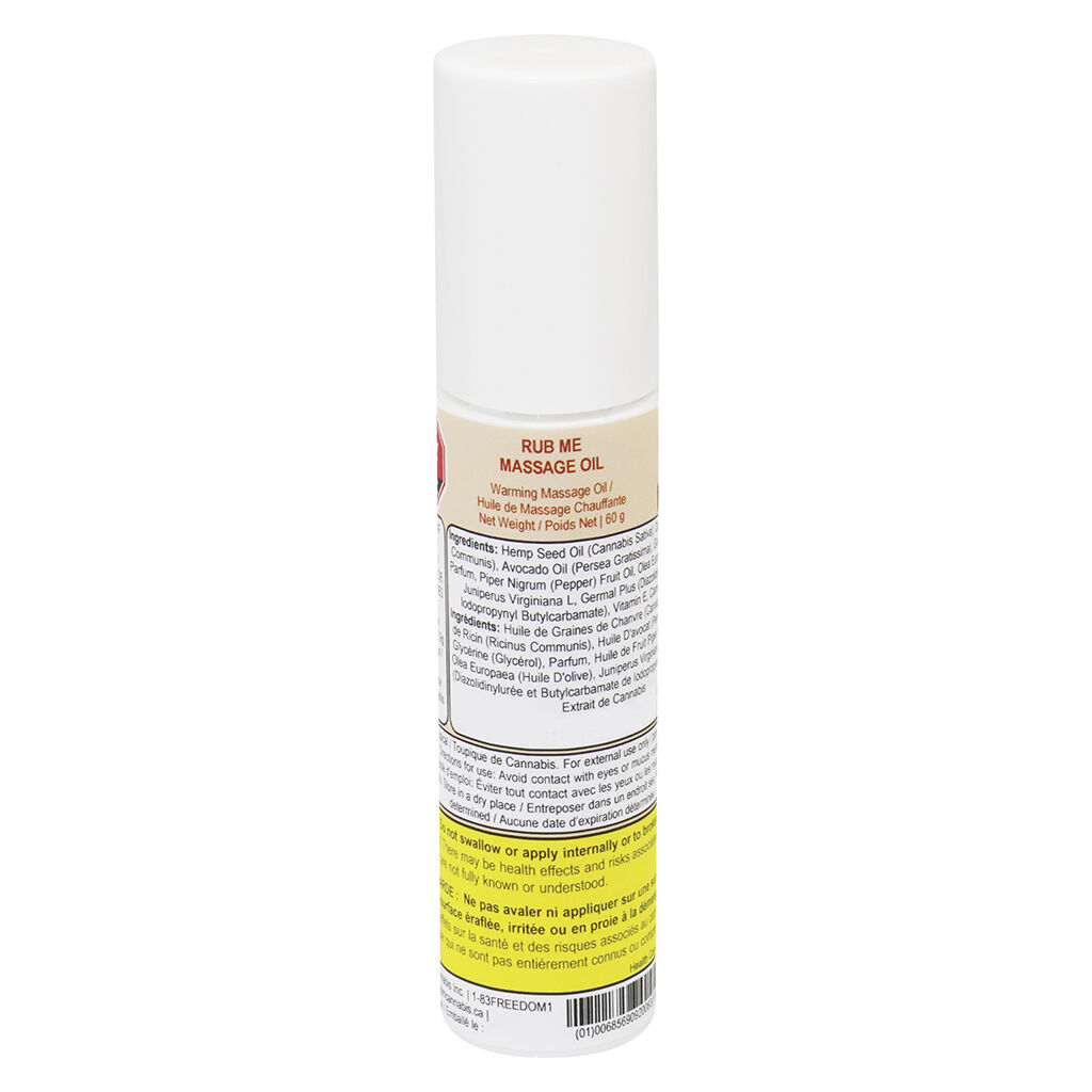 ALT Cosmetics - Rub Me Deep Massage Oil - Sativa - 60ml