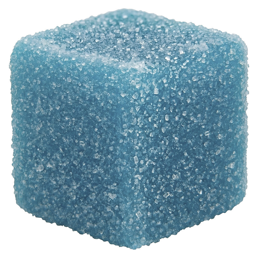 CUBES - Blue Raspberry Live Rosin Gummies - Hybrid - 10x1 Pack