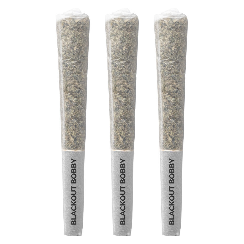 Pistol and Paris - Blackout Bobby Pre-Roll - Indica - 3x0.5g