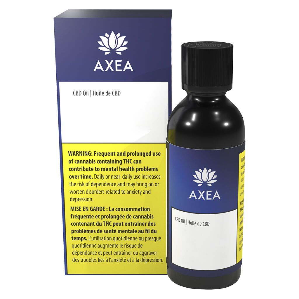 AXEA - THC-Free Daytime CBD Isolate Oil - 30ml