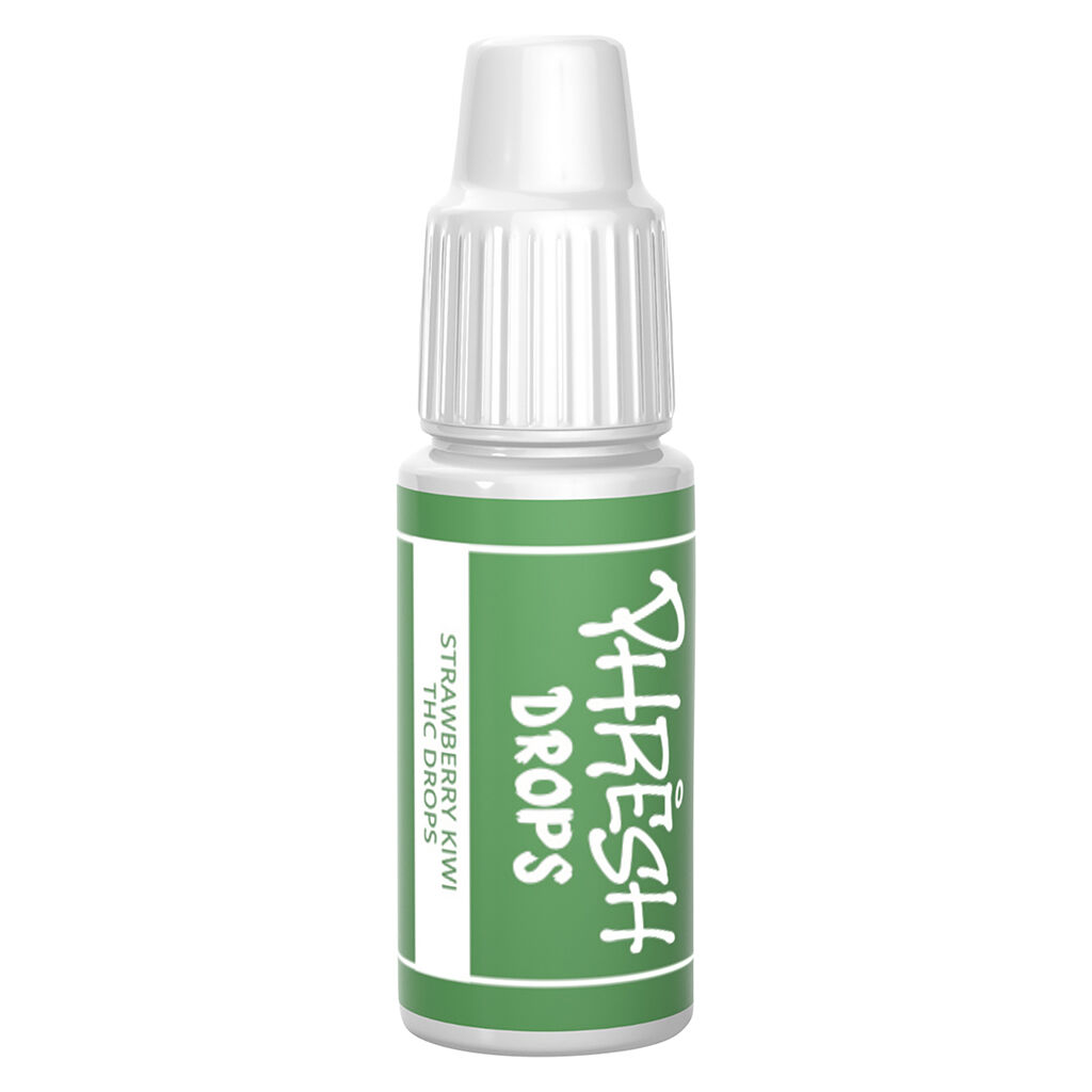 PHRESH Drops - Strawberry Kiwi THC Drops - Hybrid - 2.3ml