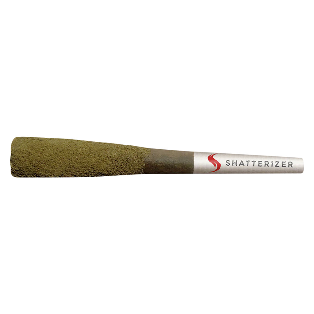 Shatterizer - Electric Grapefruit Shatter Diamonds & Kief Infused Pre-Roll - Sativa - 1x1g